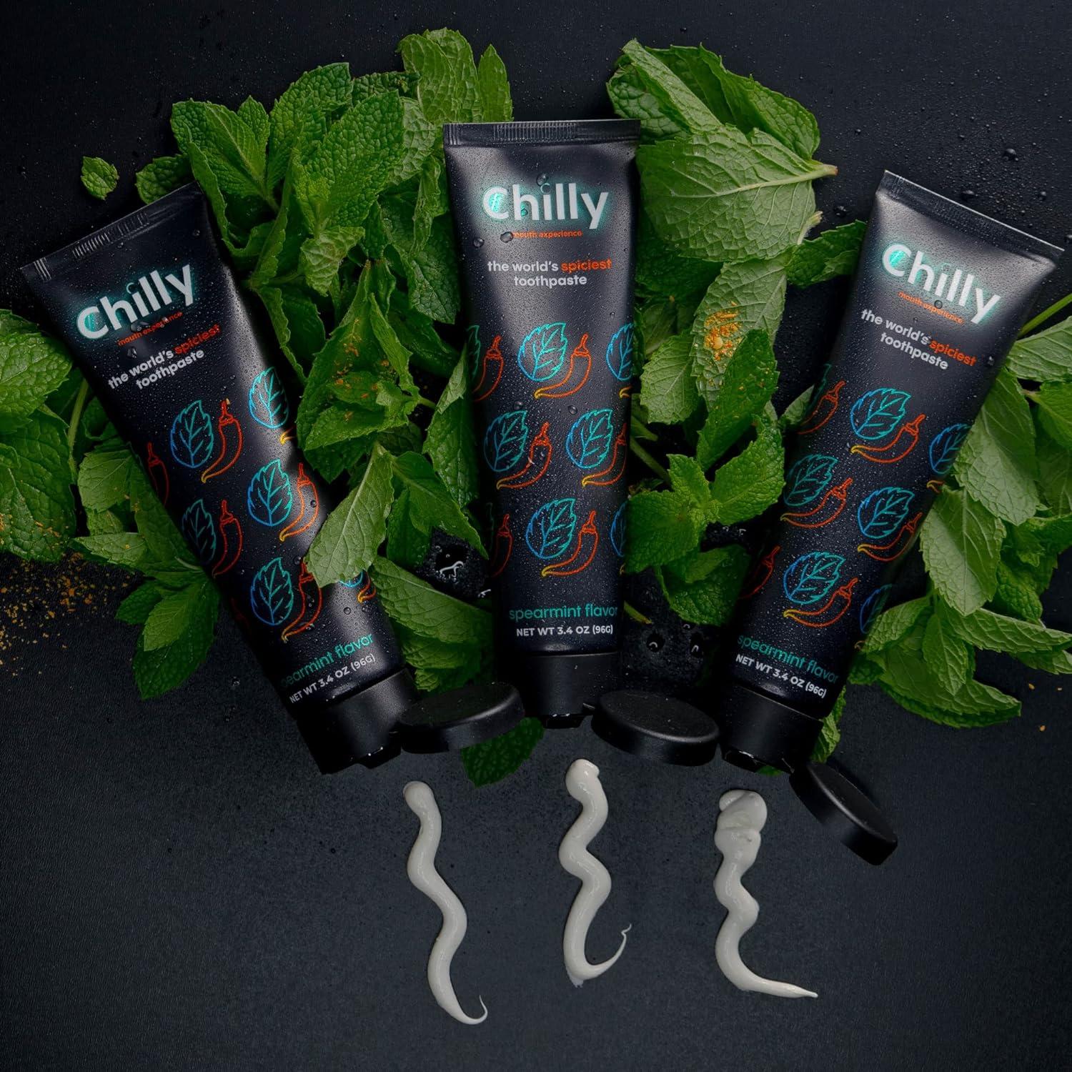 Chilly Toothpaste Spicy Whitening Toothpaste Intense Natural Spearmint