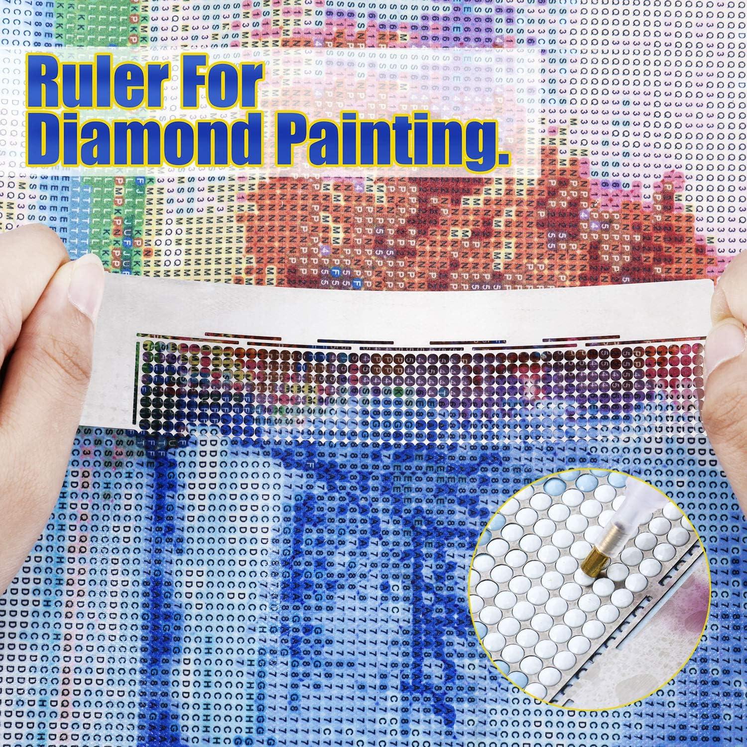 How To Make A Square Mesh Ruler Work On Your Diamond Painting 