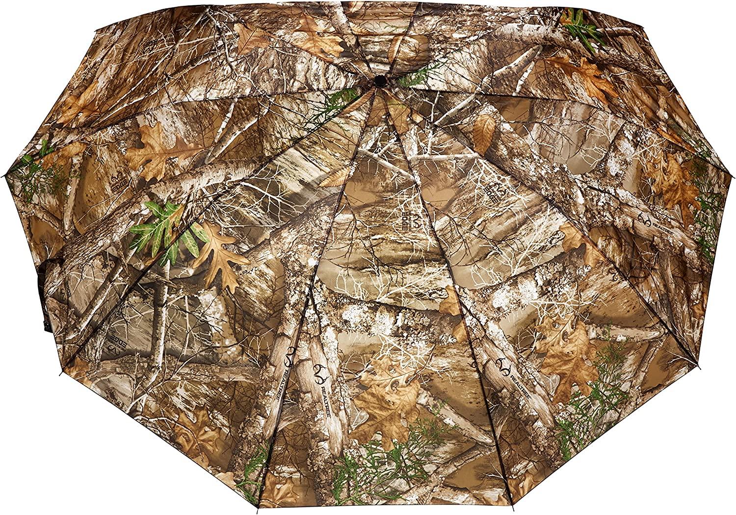 Vanish Instant Roof Camo Hunting Treestand Umbrella 57 Wide Realtree