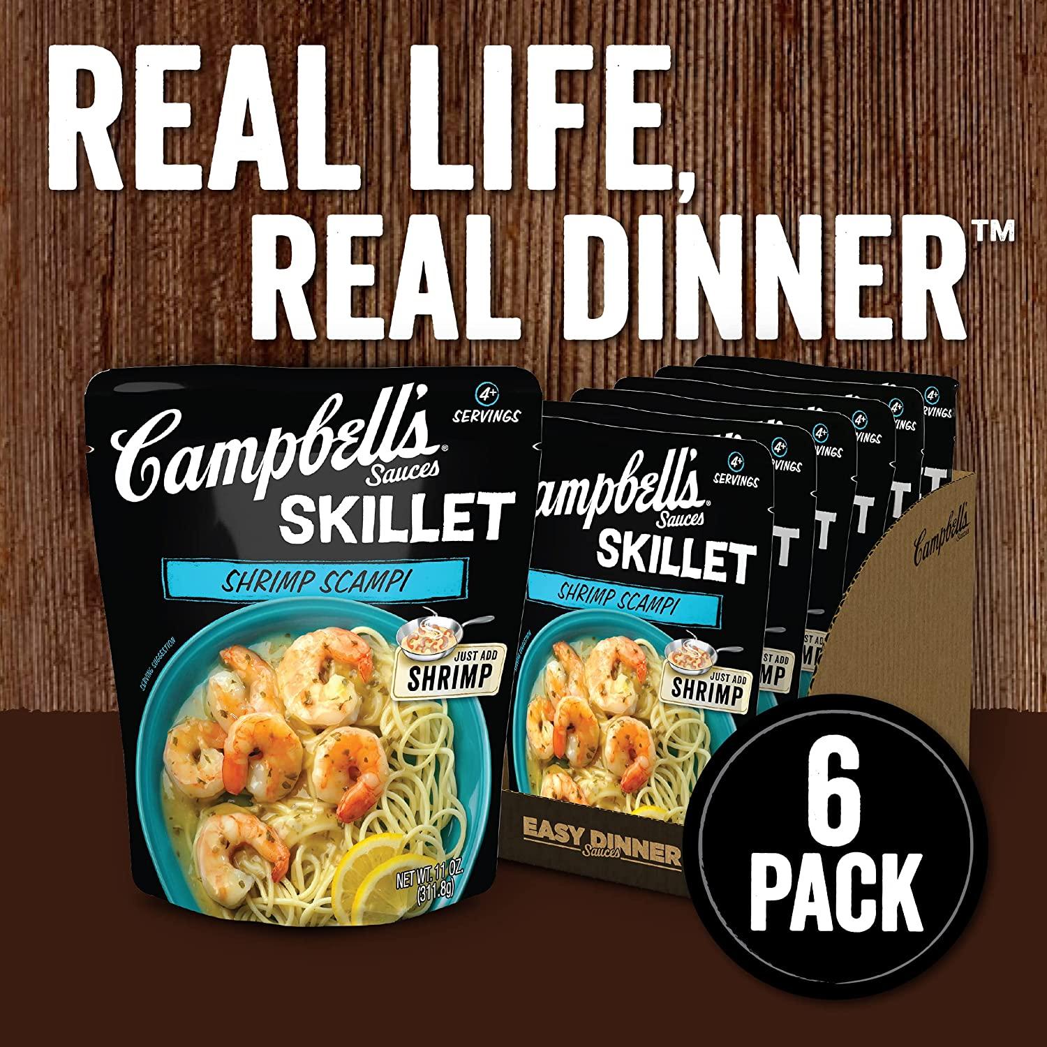 Campbell's® Cooking Sauces Classic Shrimp Scampi Sauce, 11 oz