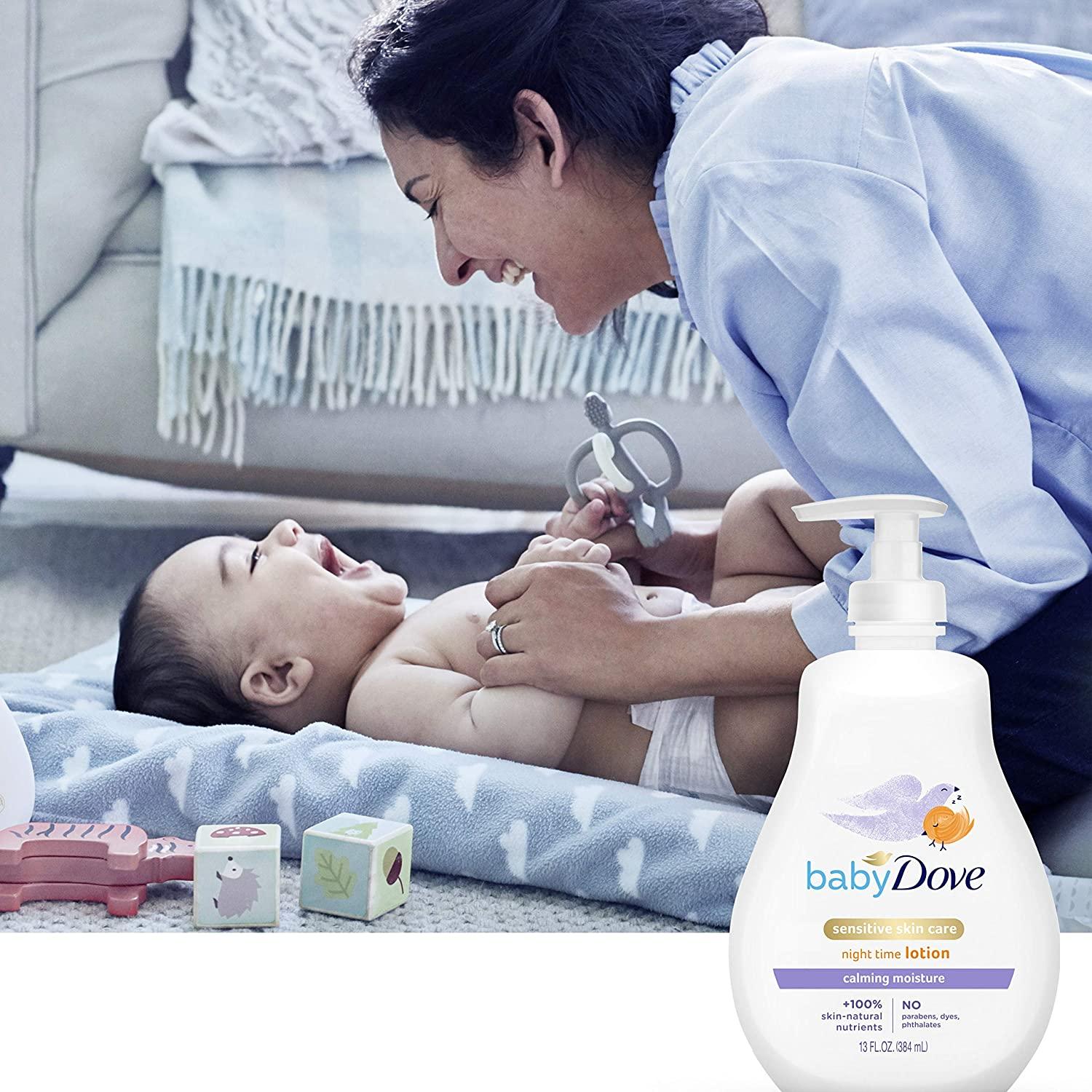 Baby, Sensitive Skin Care, Night Time Wash, Calming Moisture, 13 fl oz (384  ml)