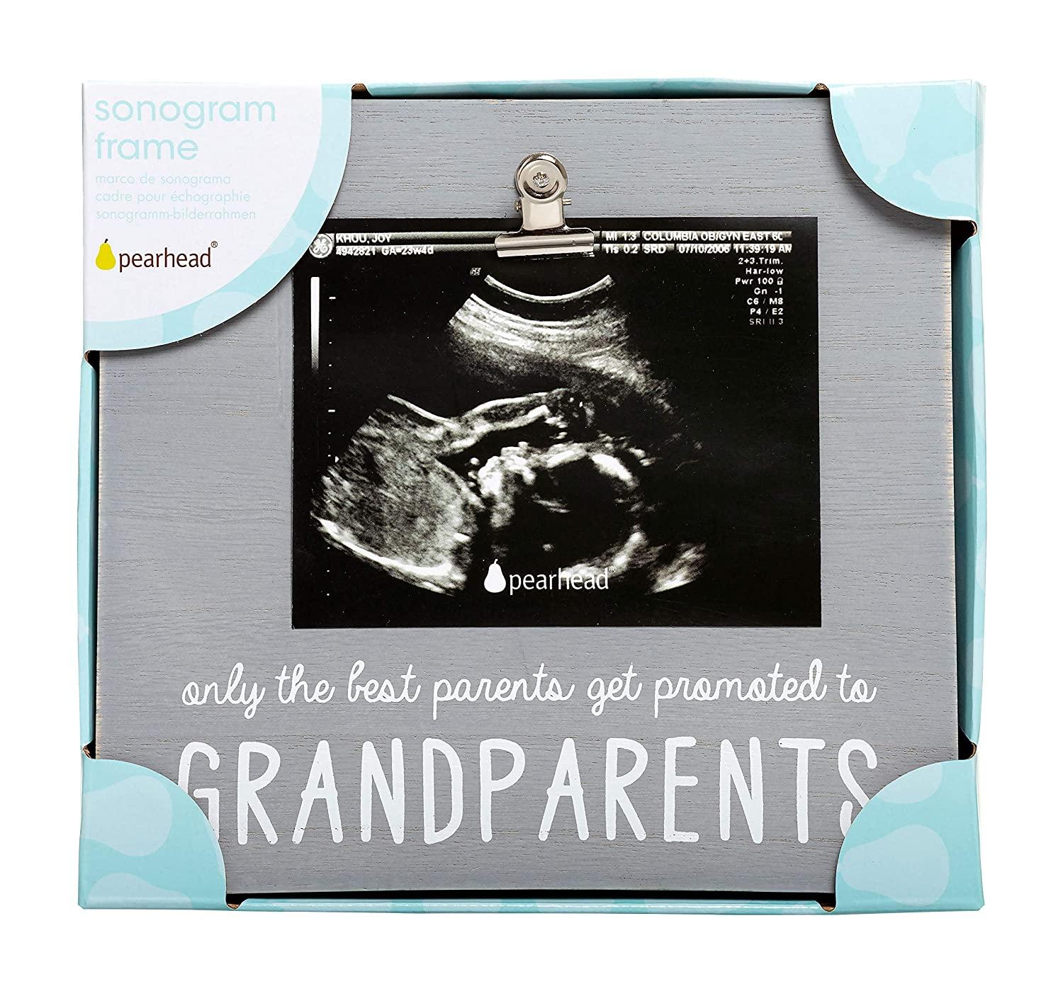 Pearhead Grandparents Sonogram Photo Frame: Baby Keepsake