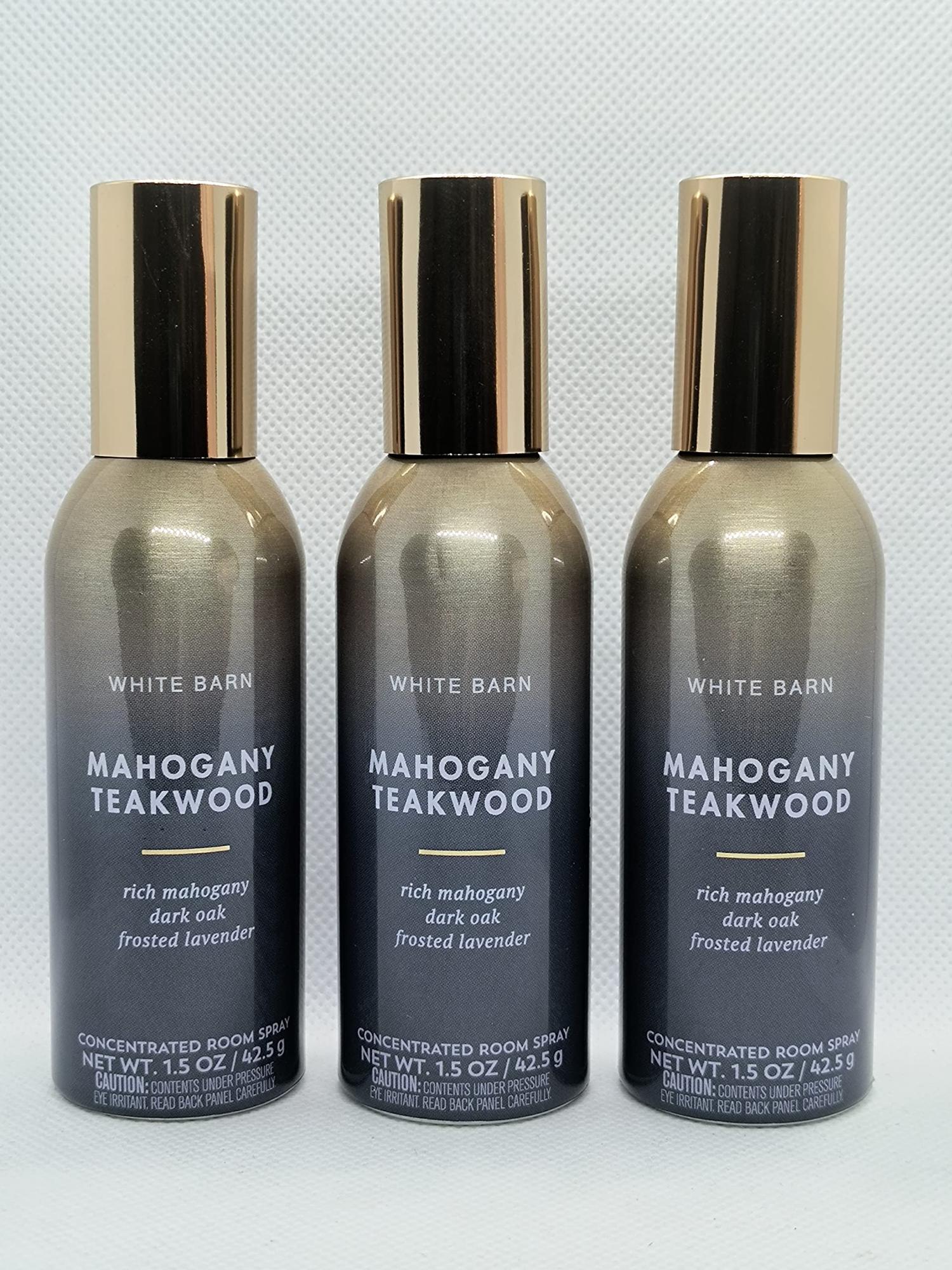 Bath & Body Works Mahogany Teakwood Concentrated Room Spray X3 for sale  online