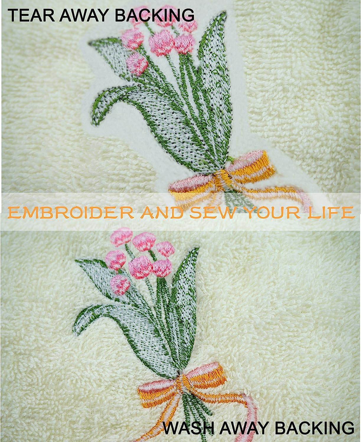 The Benefits of Water-Soluble Stabilizer for Lacy Machine Embroidery