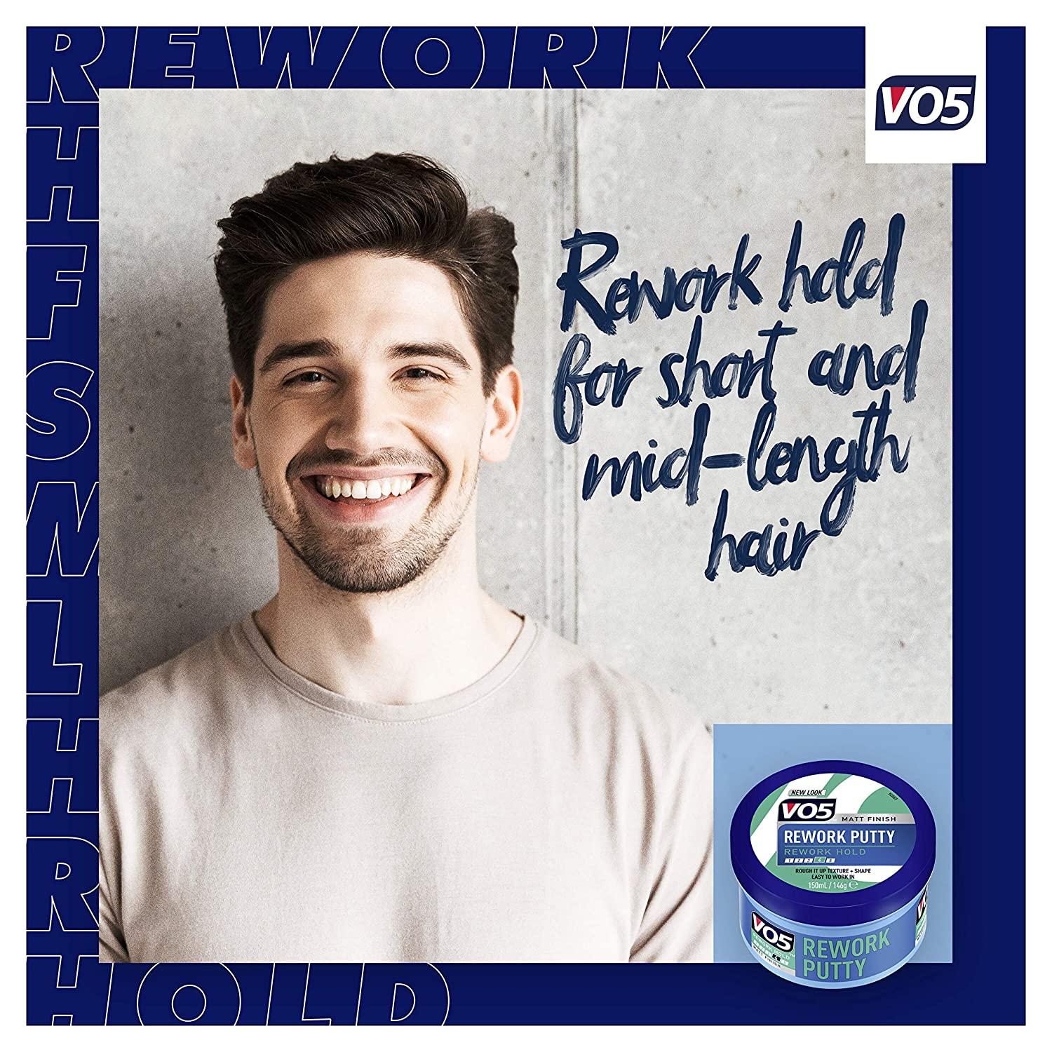 VO5 Extreme Style Rework Putty 150ml Sculpt and Define Your Look