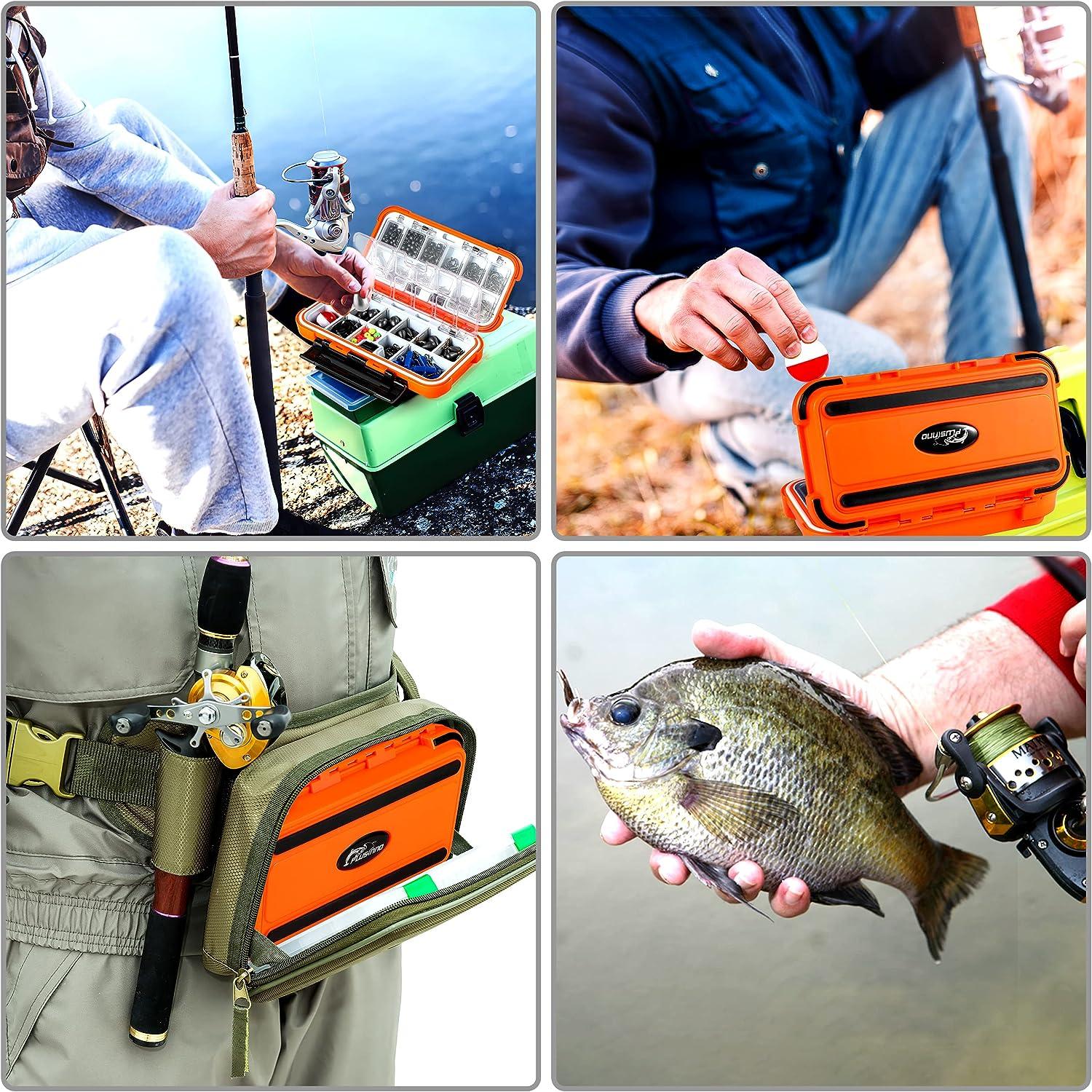  PLUSINNO 108PCS Fishing Accessories Kit Including