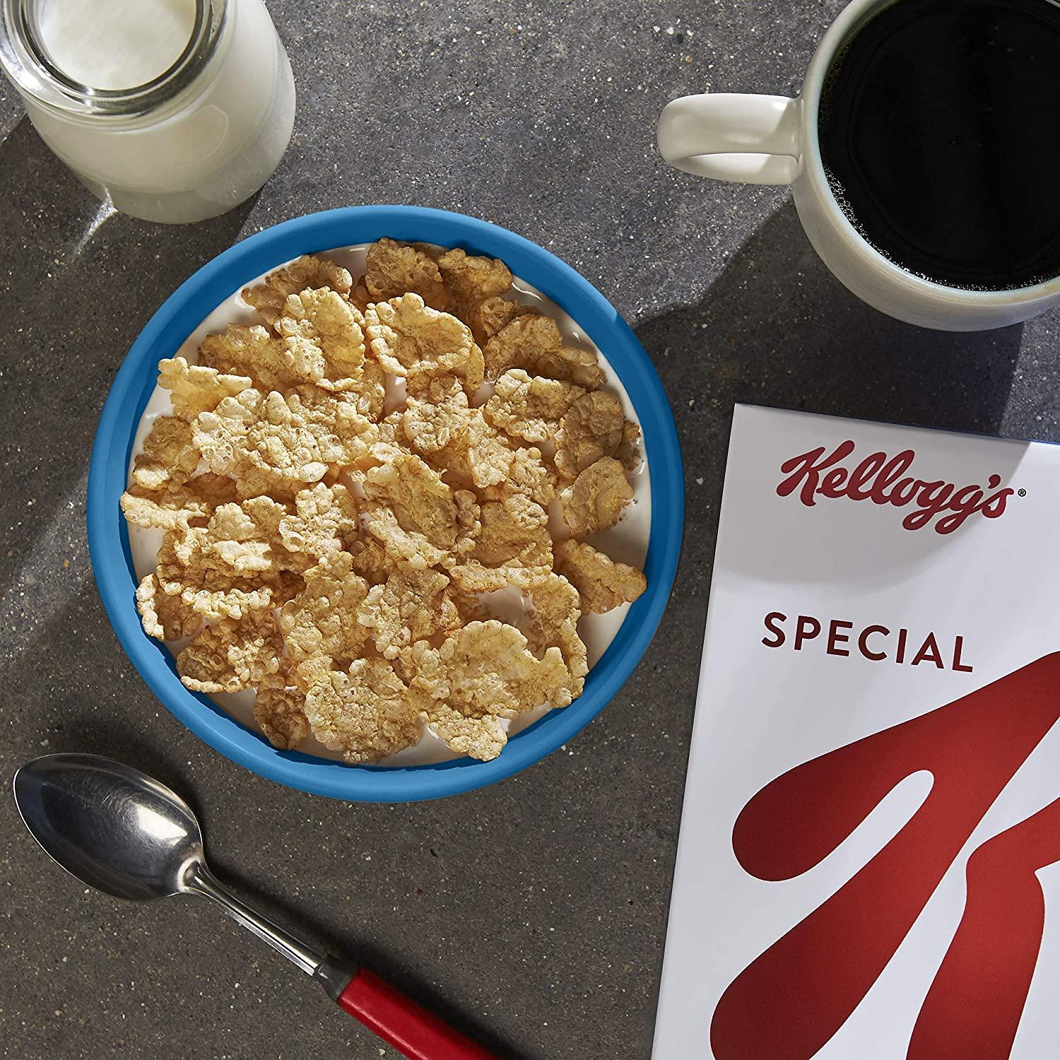 Kellogg's Special K Original Breakfast Cereal 12oz Box Folic Acid, B