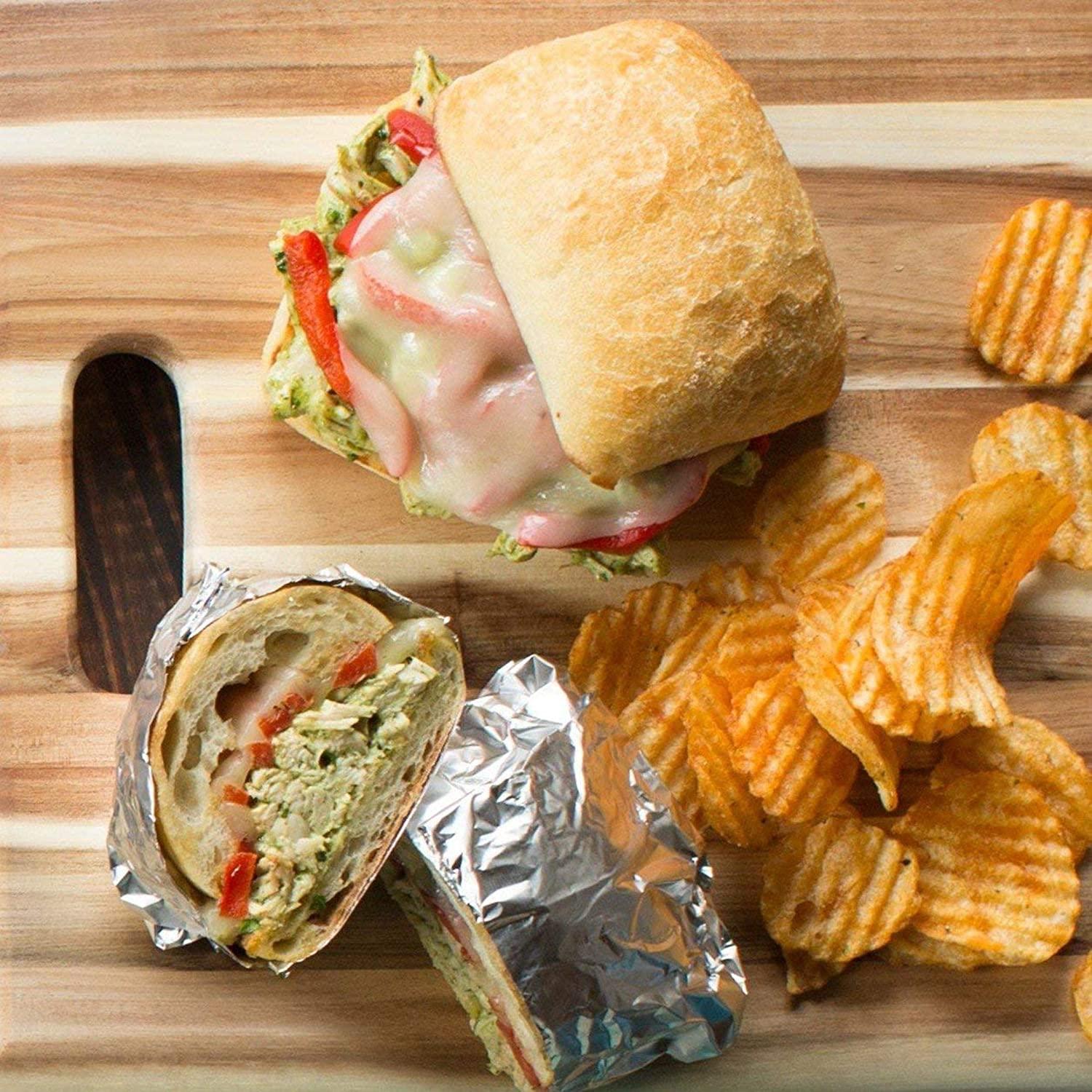 Reynolds Wrappers PreCut Aluminum Foil Sheets, 12x10.75 Inches, 500