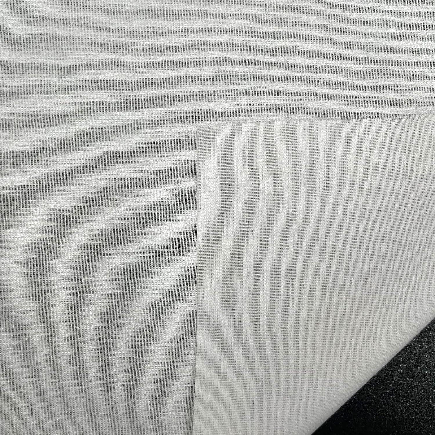 White Craft-Fuse Iron-On Craft Backing Interfacing