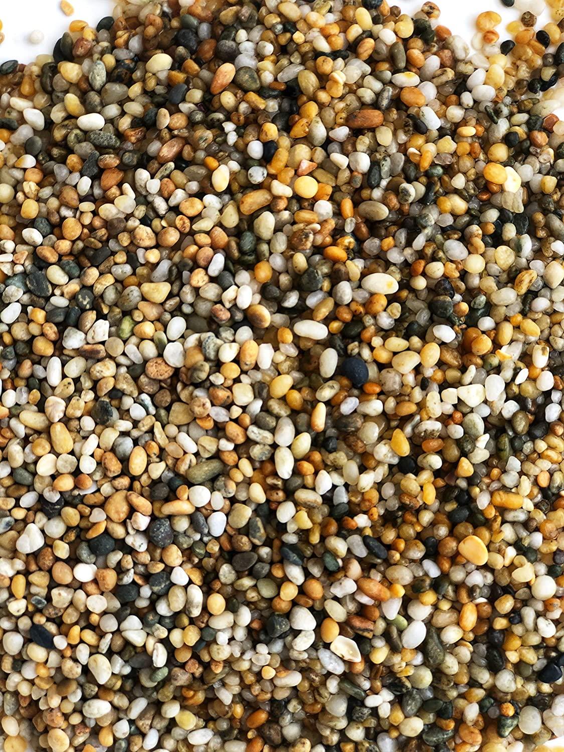 Gold Pearl 10lb Gravel Substrate for Aquariums, terrariums and vivariums