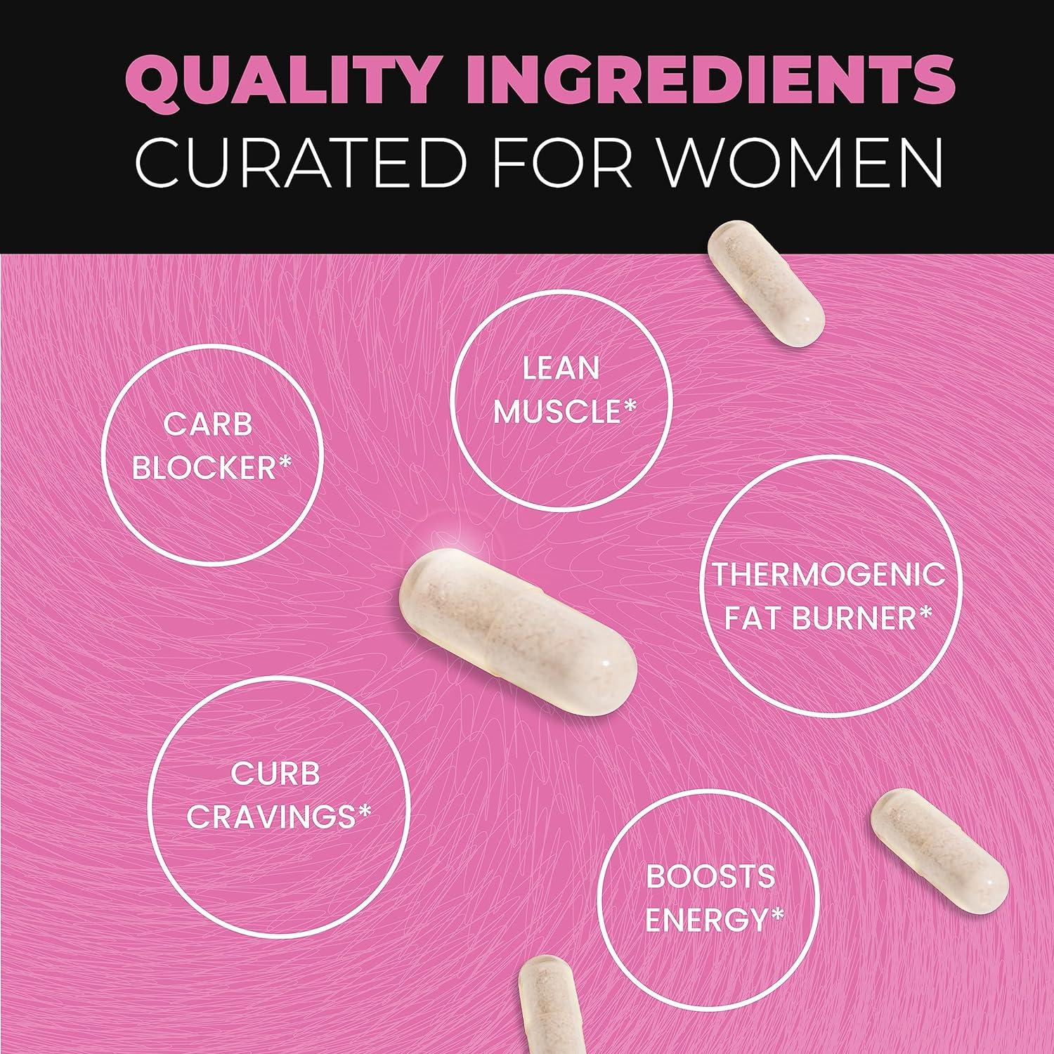 Nobi Nutrition Premium Women's Fat Burner 60 Capsules Effective