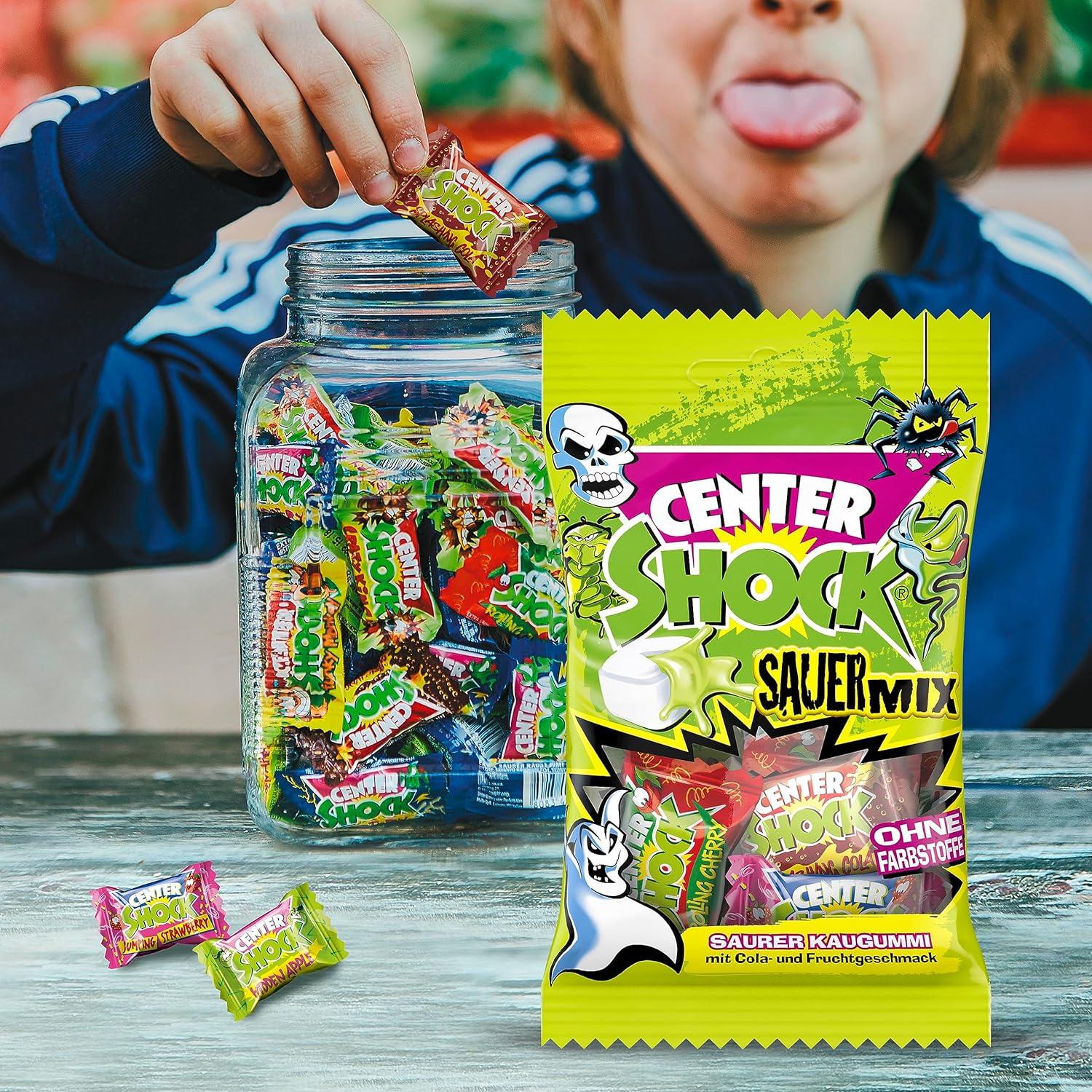 Center Shock Mix - 11 Extra Acid Chewing Gum Varieties Center Shock Mix - 11 Extra Acid Chewing Gum Varieties