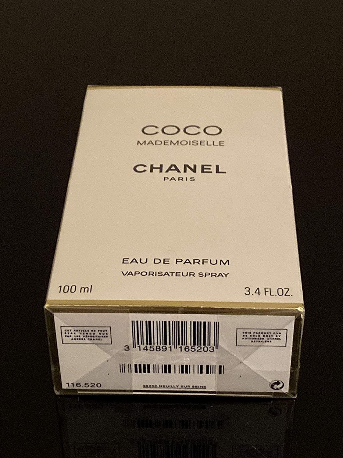 Made In France *COCO MADEMOISELLE by CHANEL 3.4 oz/ 100 ML EDT Spray Sealed  Box