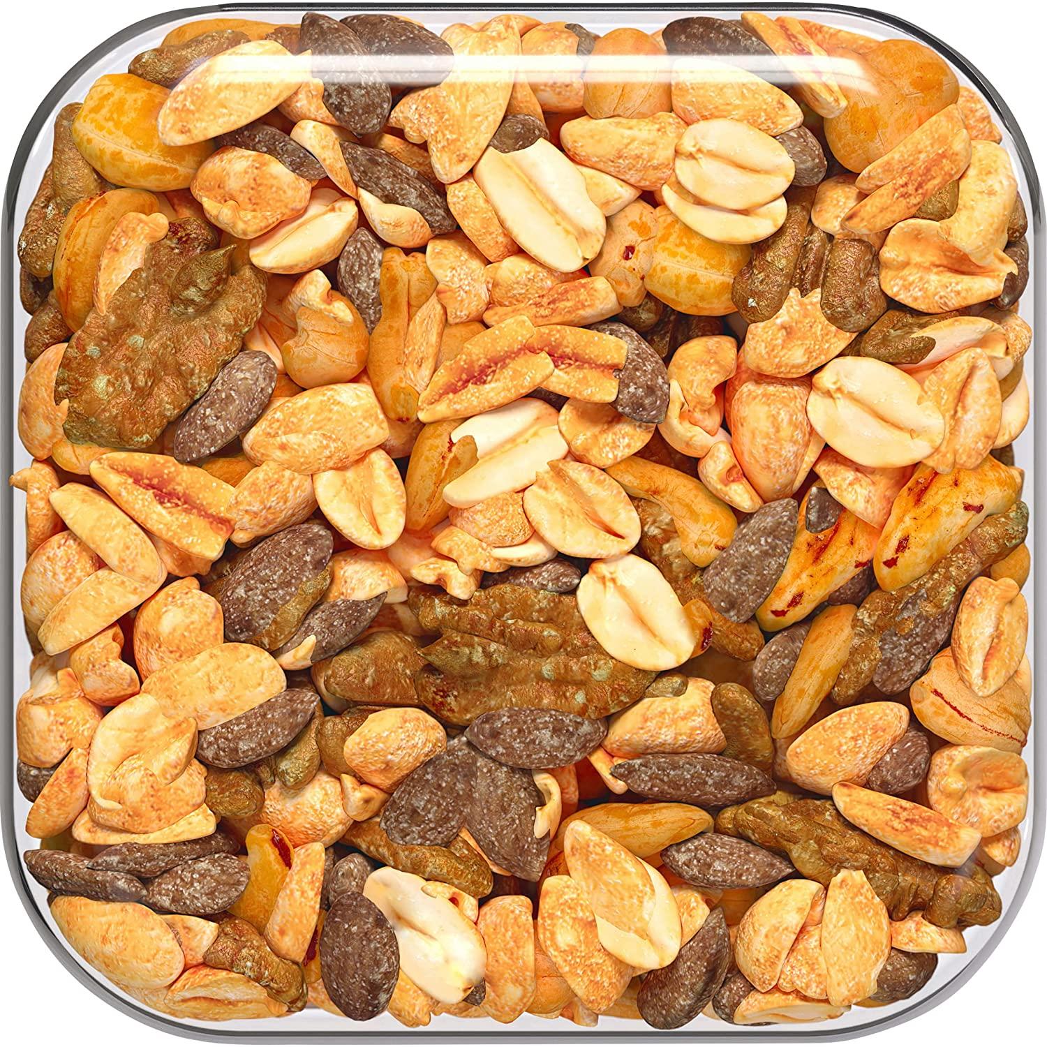Fisher Snack Honey Roasted Mixed Nuts with Peanuts, 24 Ounces, Peanuts,  Cashews, Almonds, Filberts, Pecans Honey Roasted Nuts 1.5 Pound (Pack of 1)