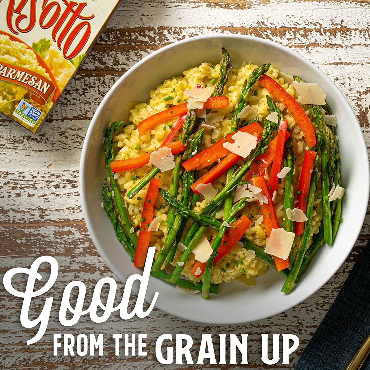 Lundberg Family Farms Organic Arborio Rice Risotto, Creamy Parmesan