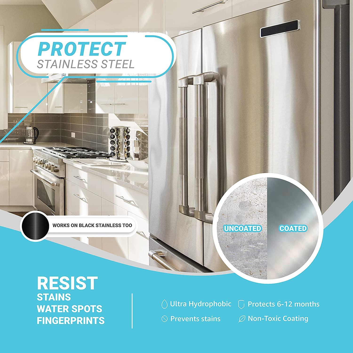 Fixture Shield Home Ceramic Coating Spray Extra Strength Hydrophobic Barrier For Kitchen & Bath Surfaces, Guards Again - View #8