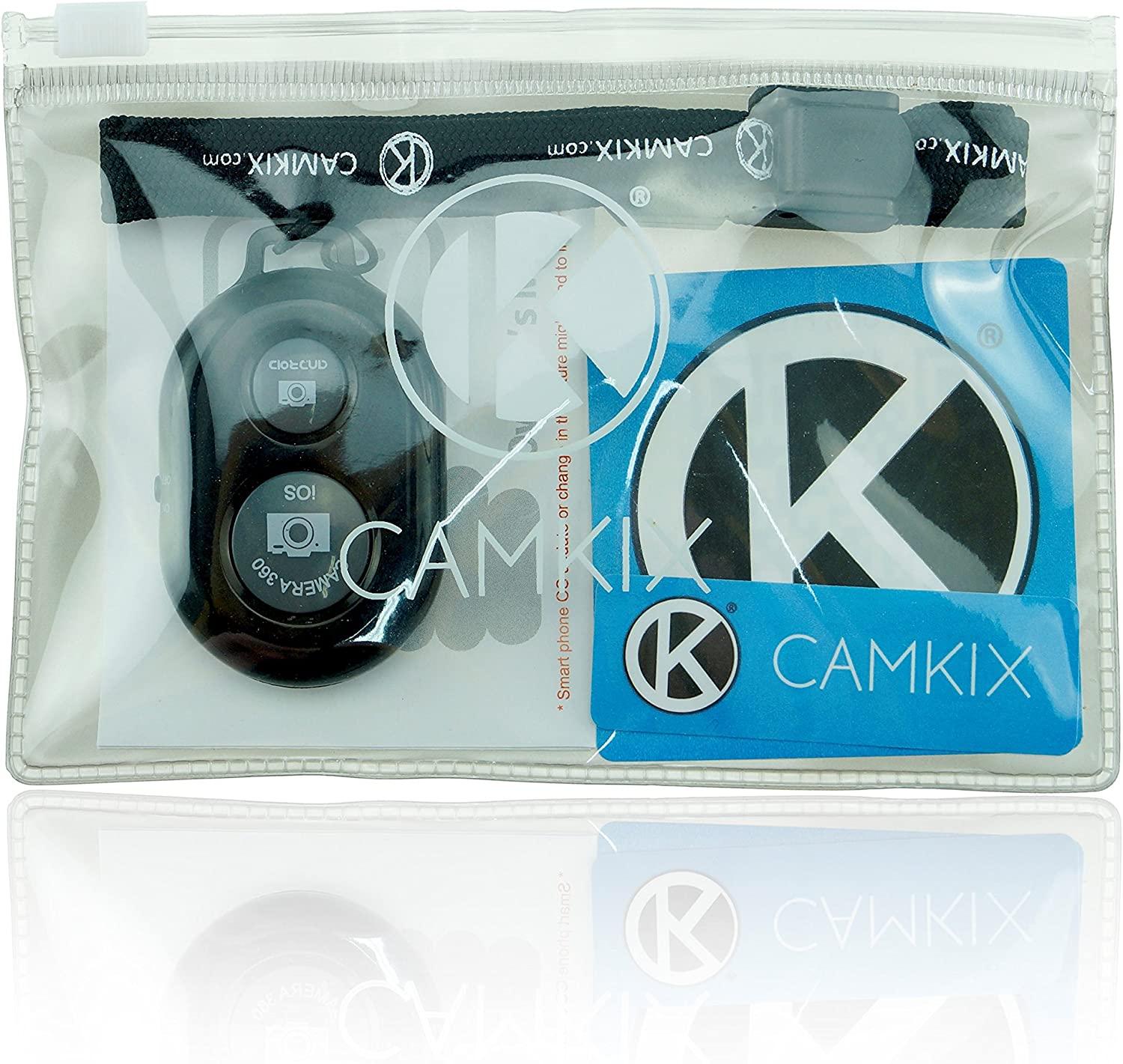 CamKix Camera Shutter Remote Control with Bluetooth Wireless Technology -  Create Amazing Photos and Videos Hands-Free - Works with Most Smartphones