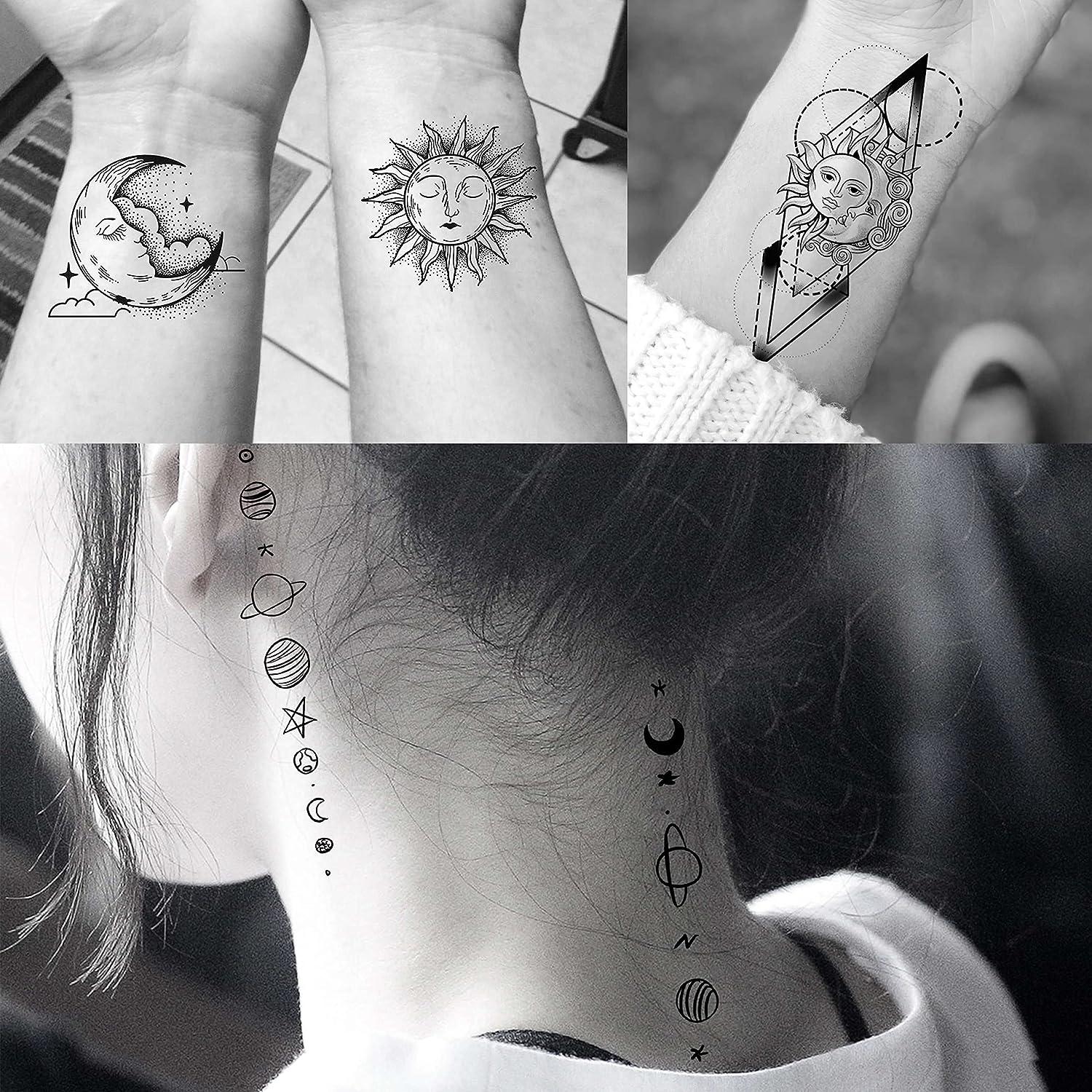 Embody The Cosmos A Comprehensive Guide To Meaningful Sun And Moon Tattoos - 2iuuykv
