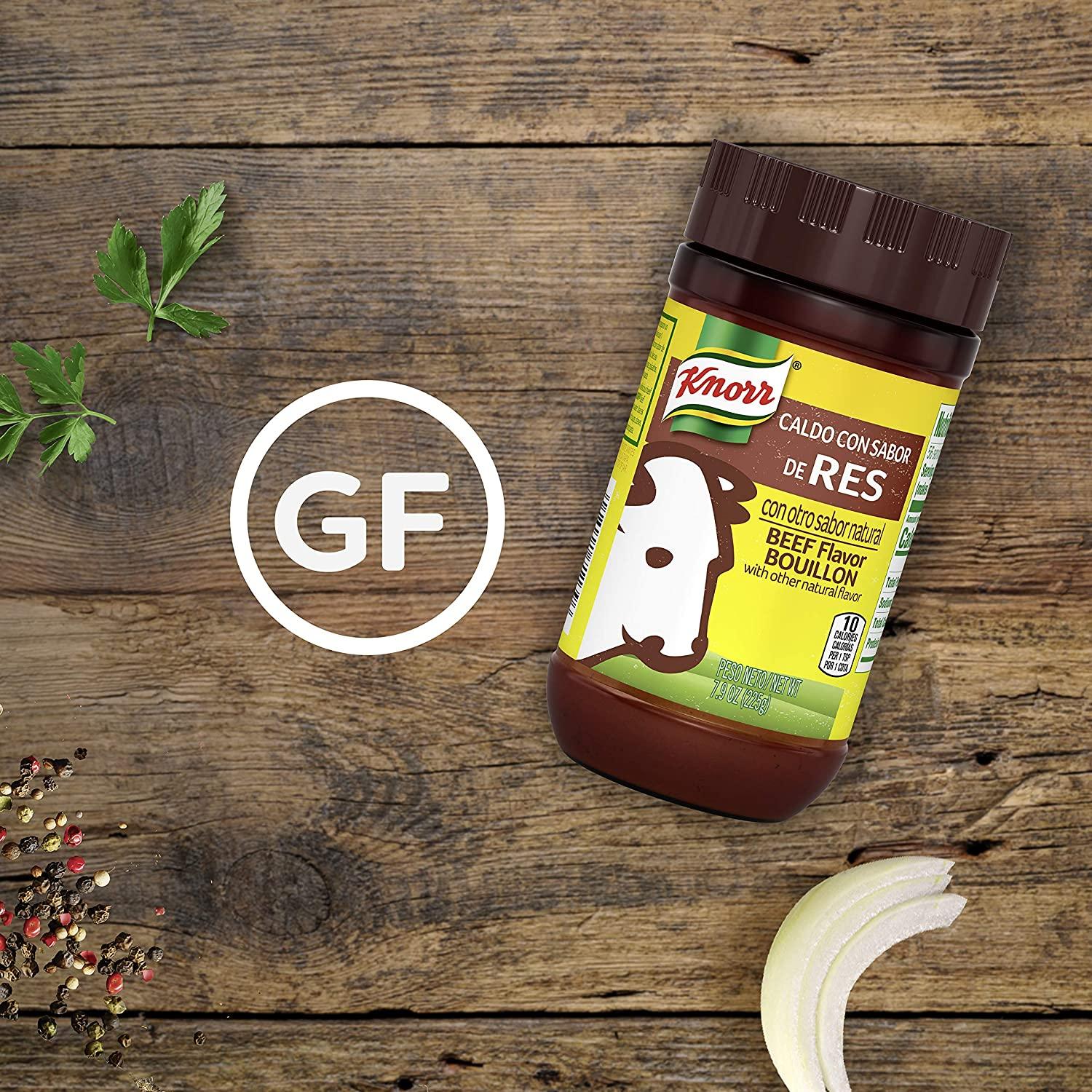 Knorr Beef Flavor Bouillon For Sauces, Soups and Stews Granulated Fat