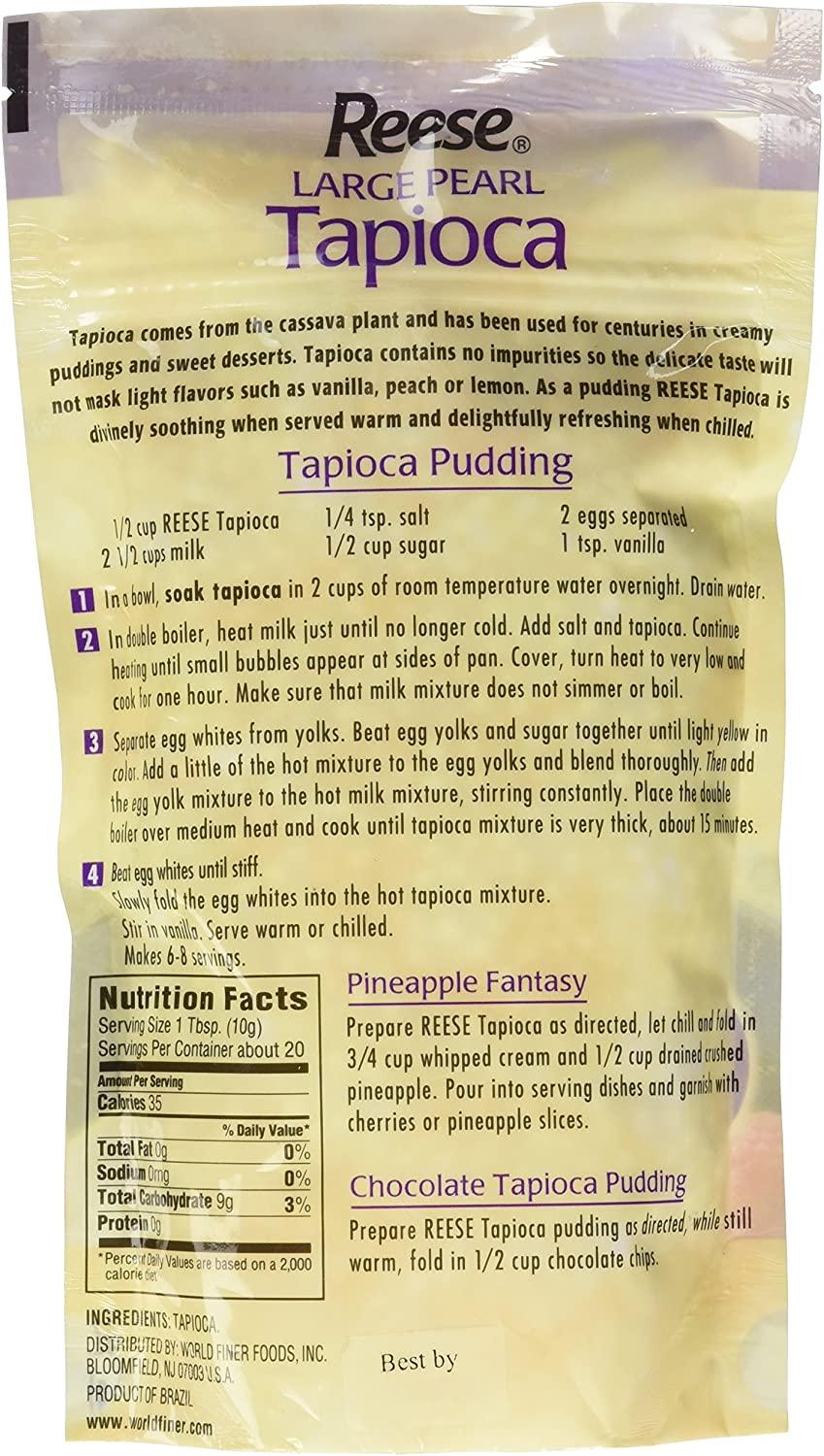 Reese Large Pearl Tapioca 7 Ounce (Pack of 1)