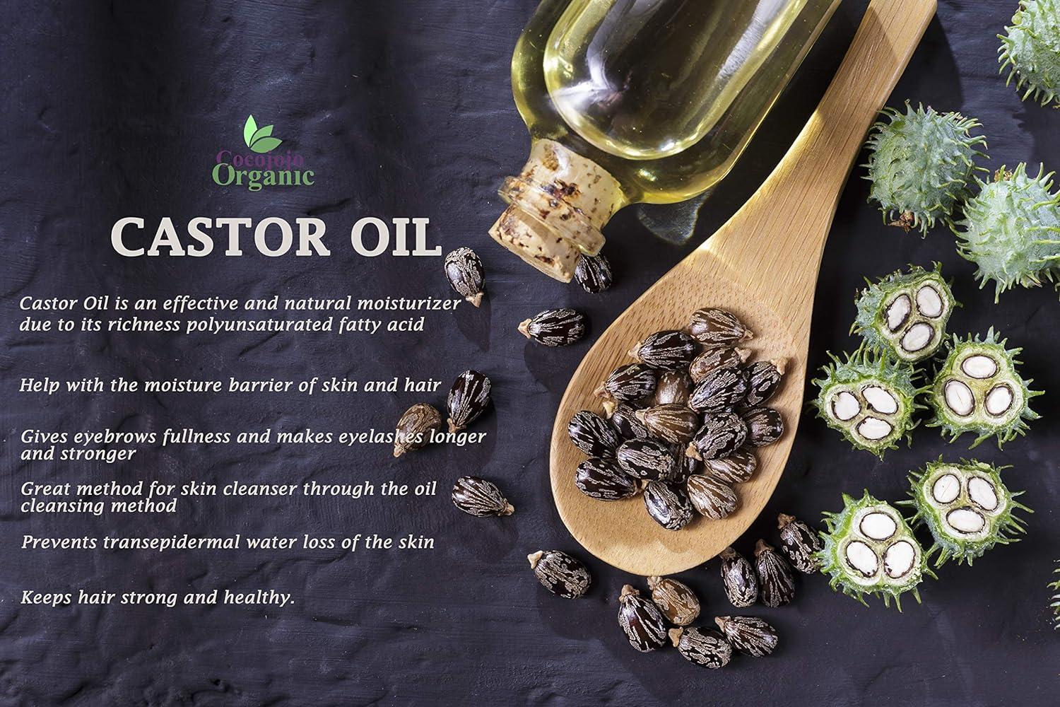 Buy Pure Cold Pressed Castor Carrier Oil: Revitalize Your Skin & Hair