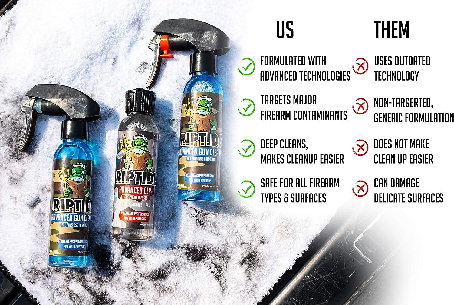 Riptide Armory Advanced Gun Cleaner 4oz Veteran Owned Formula for