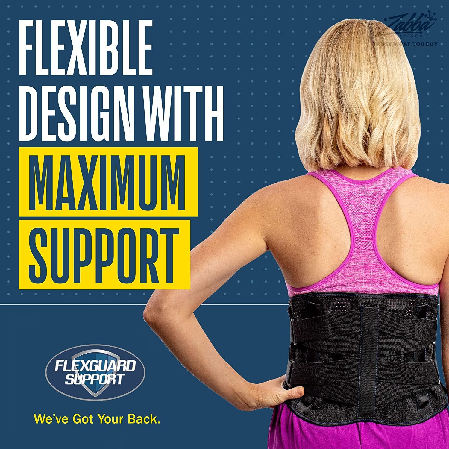 Flexguard Support Back Brace Back Support Belts For Men Women