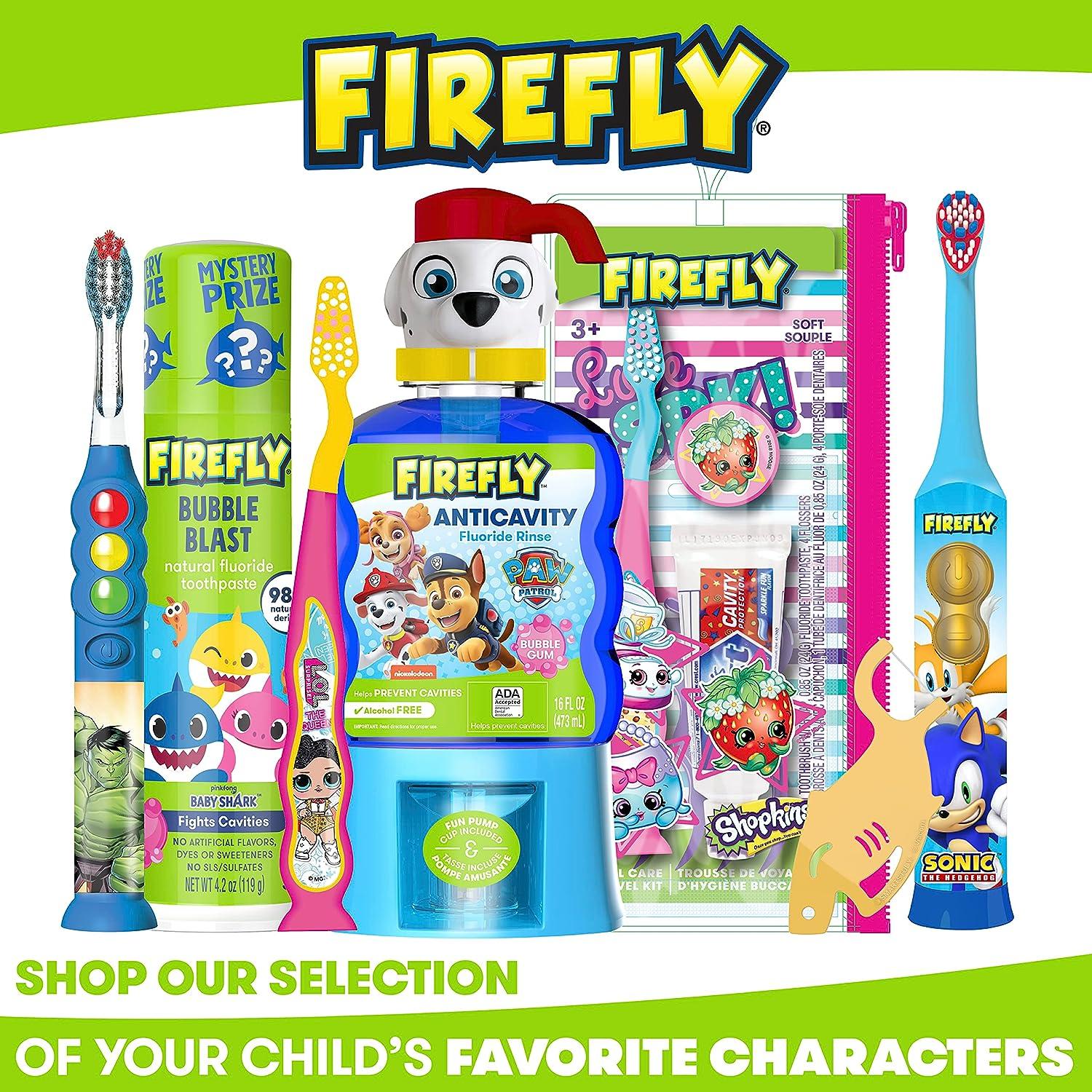 Firefly Kids' AntiCavity Natural Fluoride Toothpaste L.O.L. Surprise