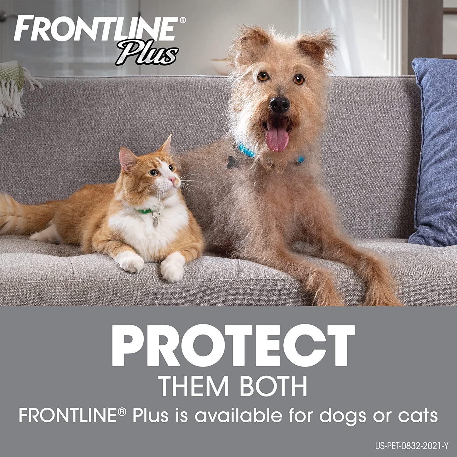 Frontline Plus for Small Dogs 5-22 lbs Pack Flea Tick
