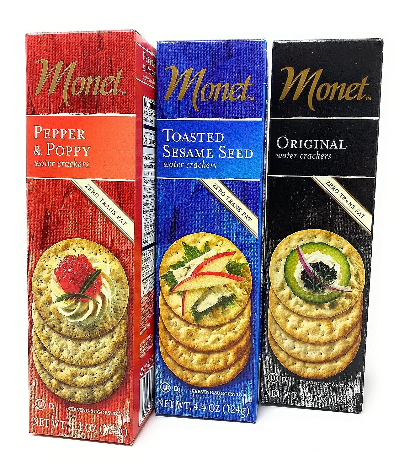 Cracker Variety Bundle Toasted Sesame Seeds & Pepper Poppy