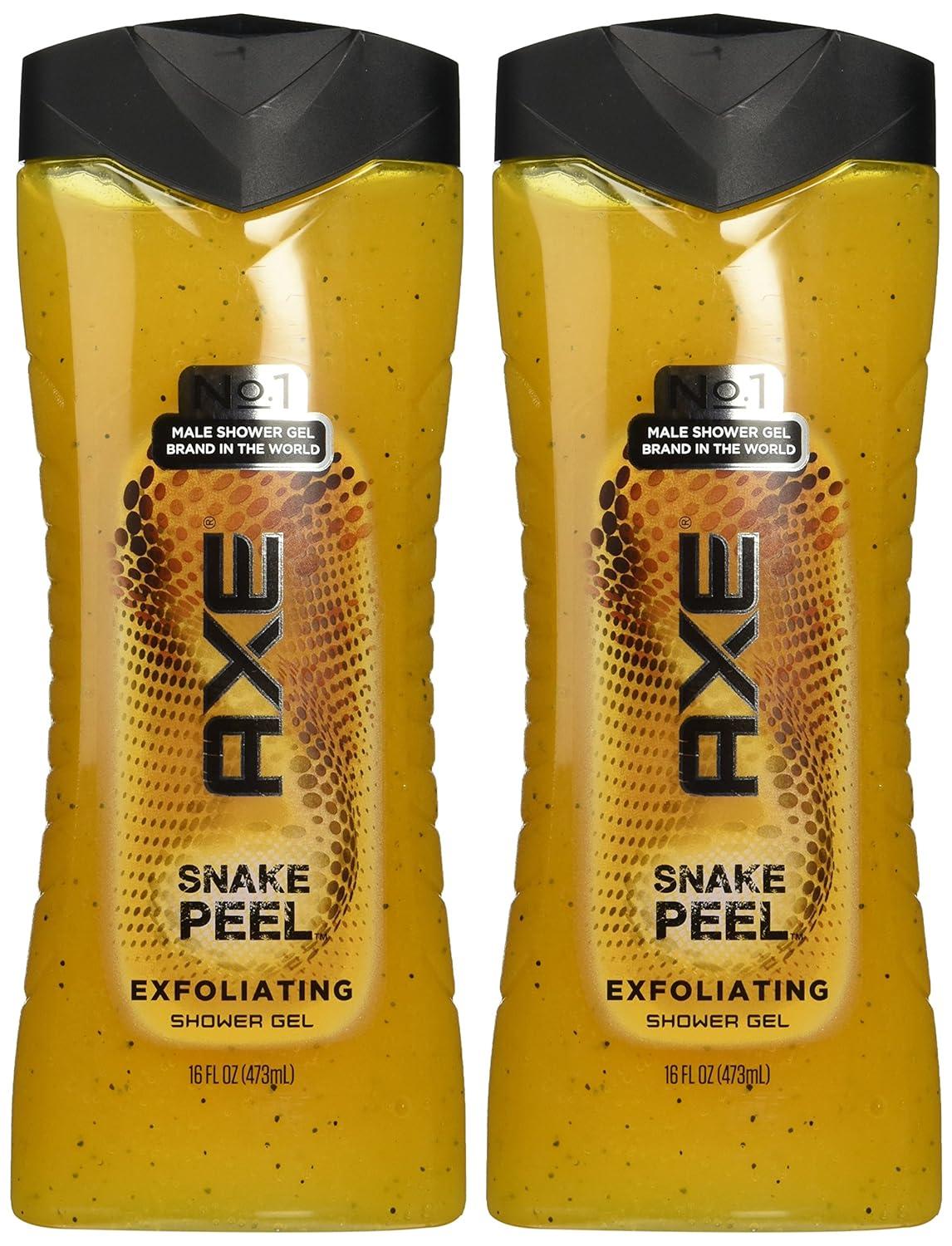 Axe Shower Gel Snake Peel 16 Fluid Ounce (Pack of 2)