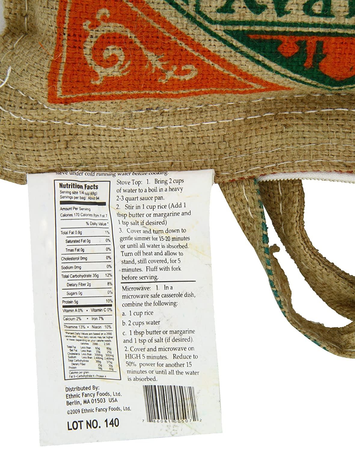 Bombay Market Basmati Brown Rice - 10lb Bag | Premium Quality, Aromatic ...