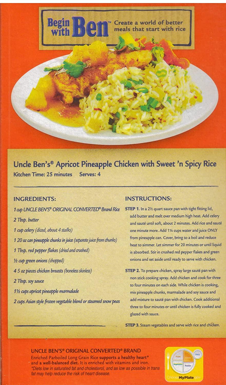 Uncle Ben's Original Enriched Parboiled Long Grain Rice 16 oz Premium