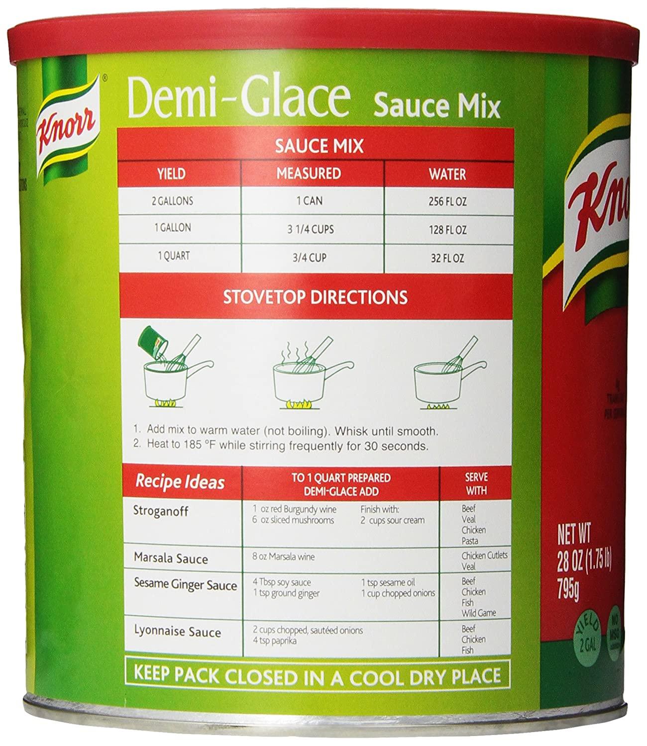 Knorr DemiGlace Sauce Mix, 28 Ounce Canister