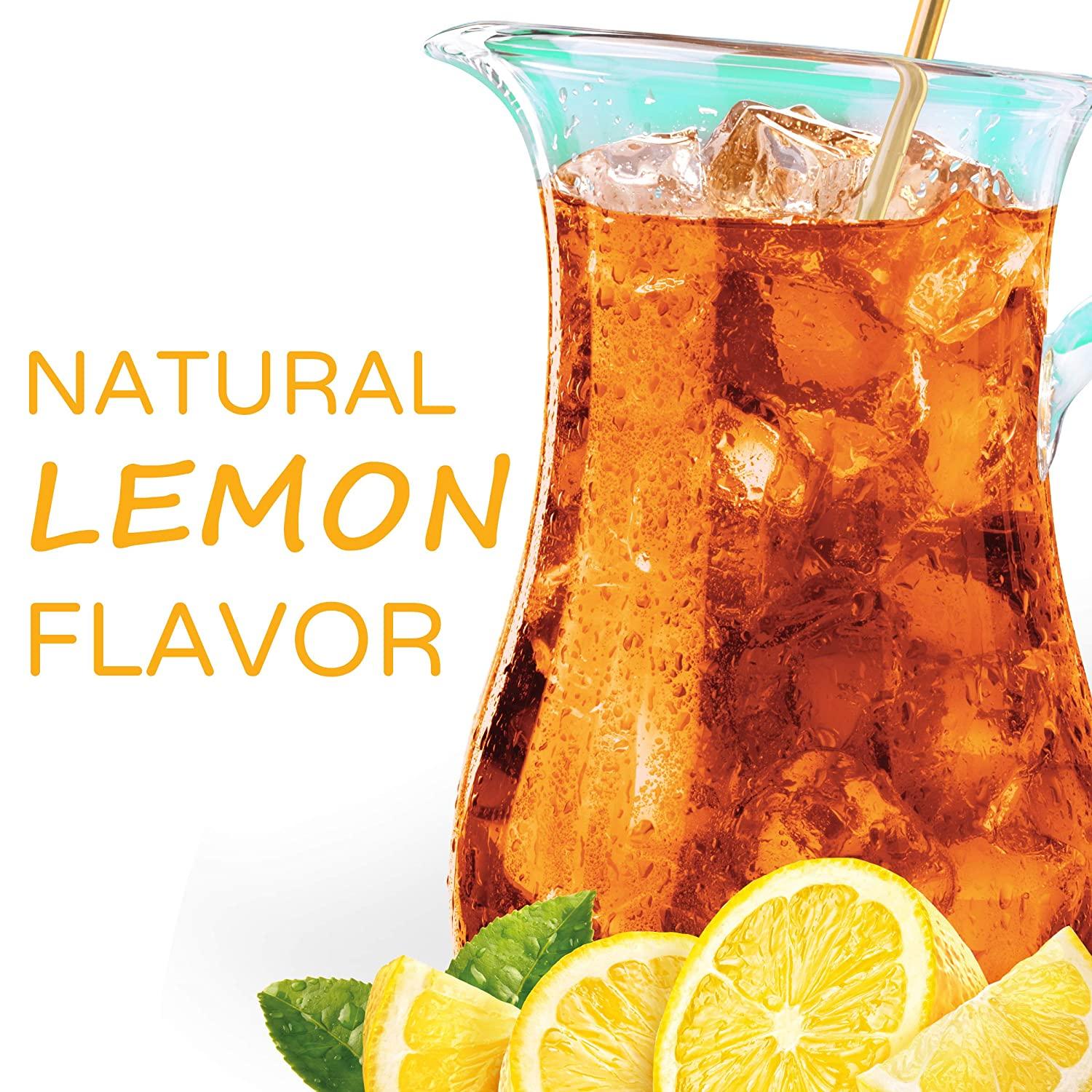 Crystal Light SugarFree Decaffeinated Lemon Iced Tea Naturally