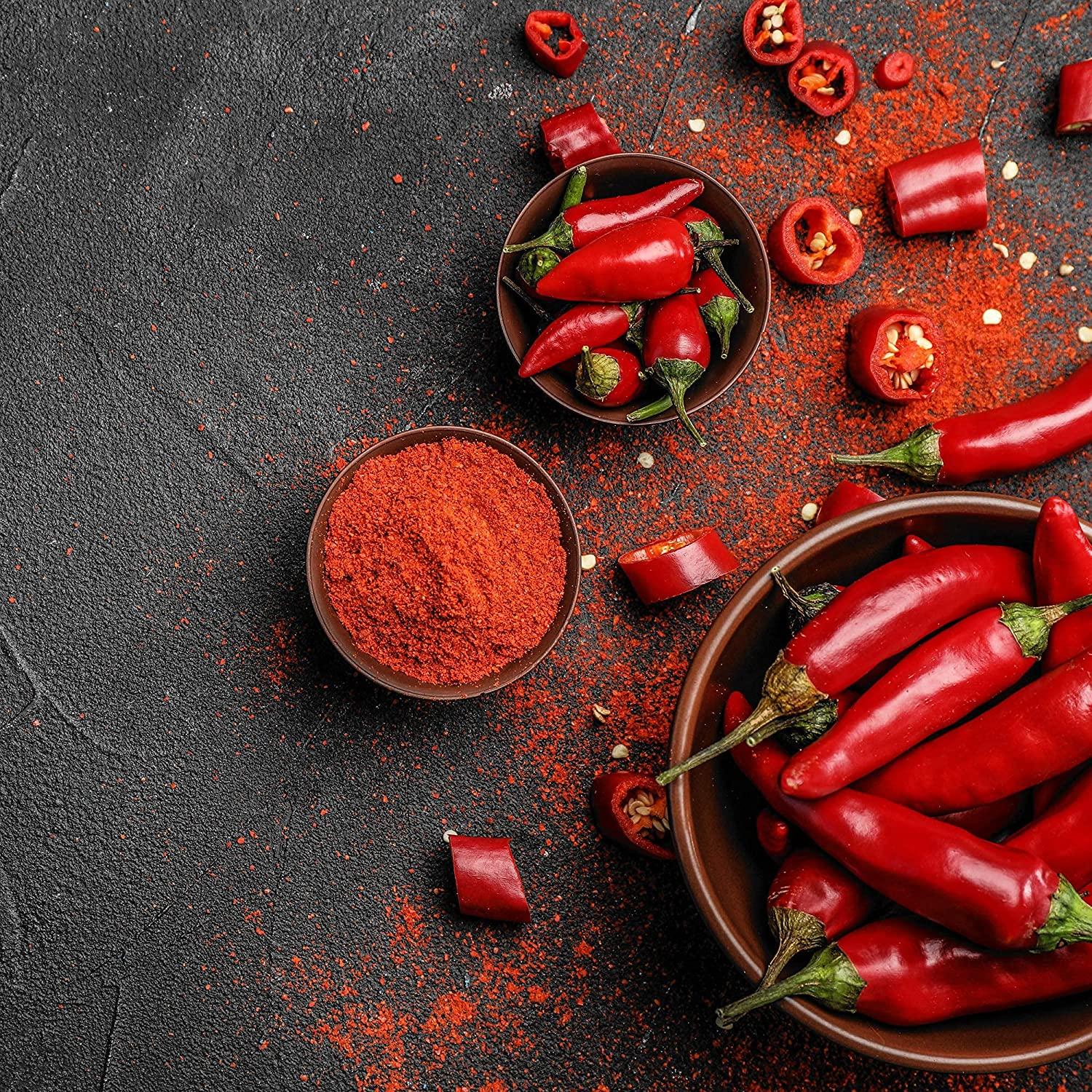 The Spice Lab Organic Cayenne Pepper Powder Gluten Free Ground