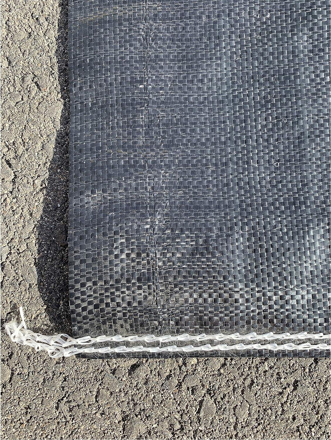 Sandbaggy Black Sandbags Military Grade Empty Poly Bags 14x26 100