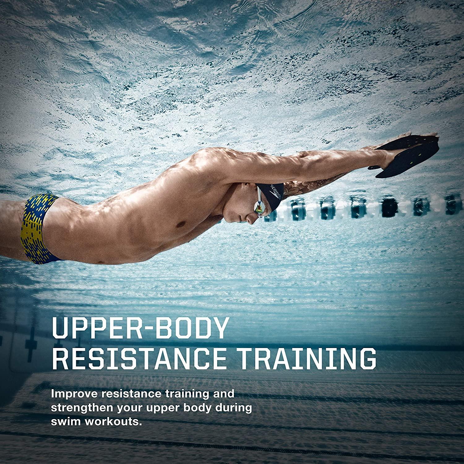Speedo Unisex-Adult Swim Training Power Plus Paddles