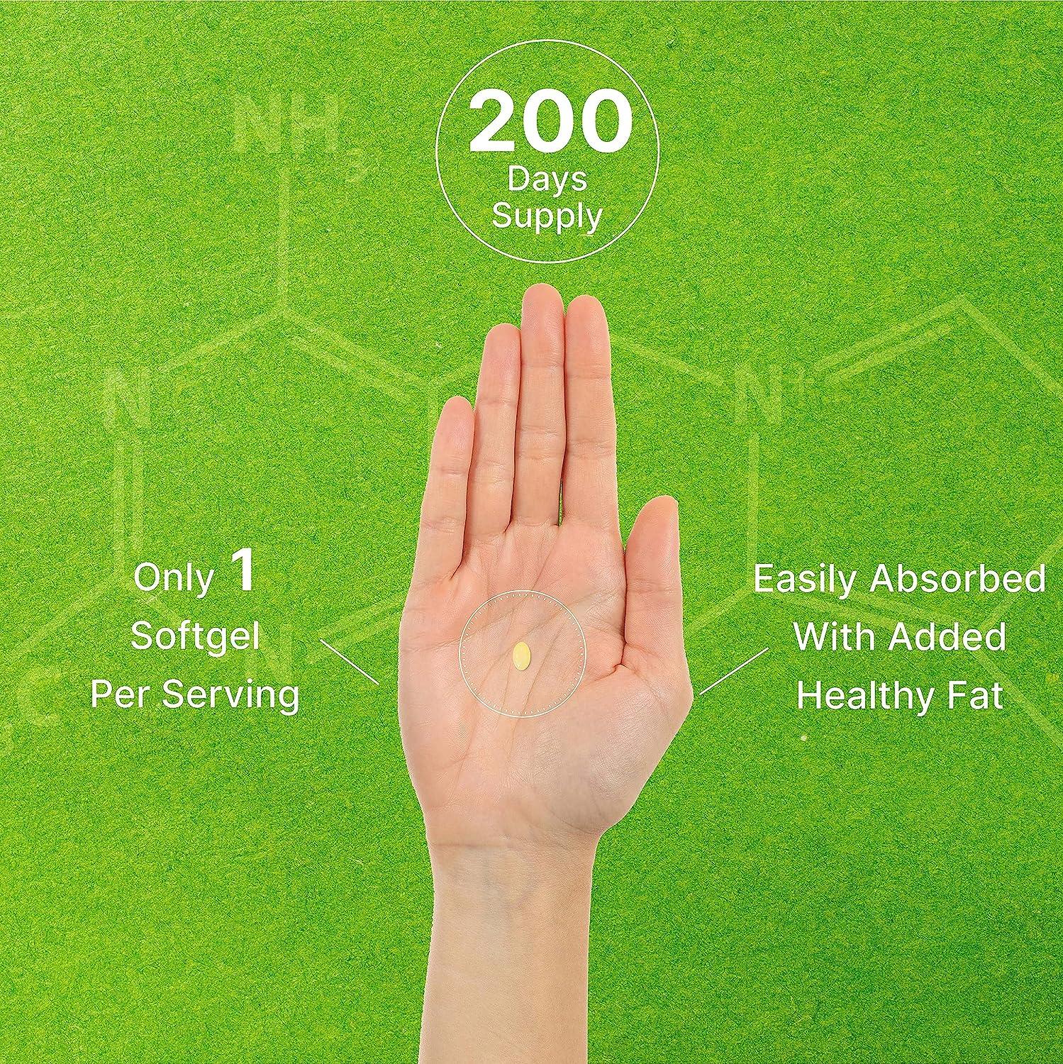 DEAL SUPPLEMENT Premium K Complete High Potency Vitamin K1 K2 MK7