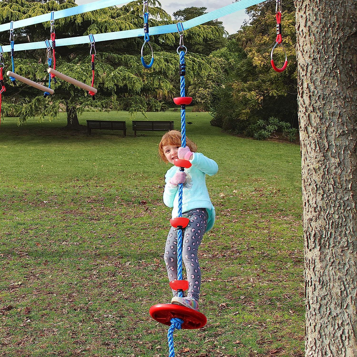 Lily's Things Climbing Rope Swing for Kids