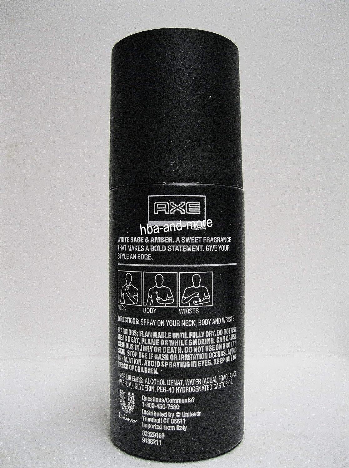 axe tobacco and amber Buy Axe Daily Fragrance Urban White Sage & Amber 3.38oz | International  Shipping Available | Buy Now with Express International Delivery