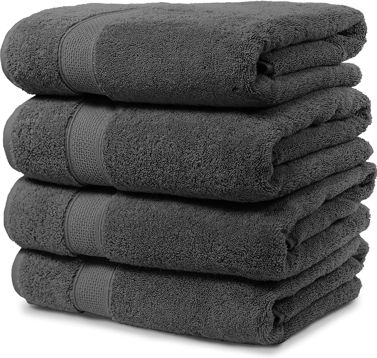 Luxury Turkish Cotton Hand Towel Turkish Cotton Towels for Bathroom, Kitchen Makeup Shower, Spa, Soft and Absorbent Oversized, 16 x 30 inch