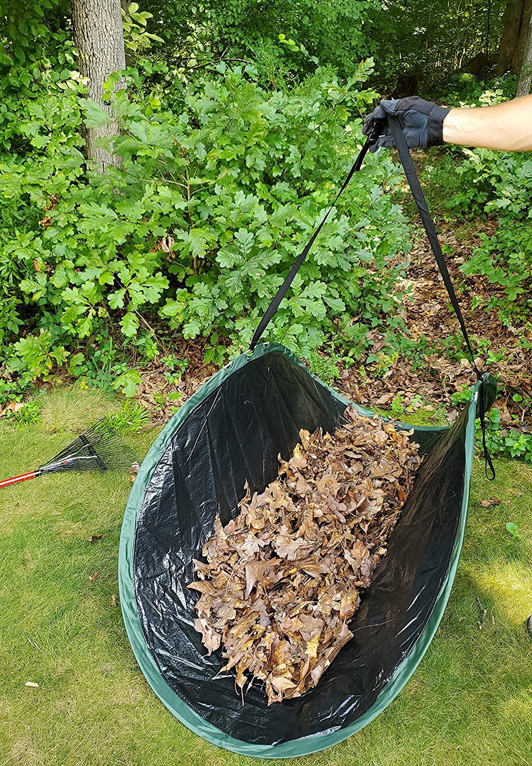 The Leaf Taco The Original Heavy Duty Lawn and Leaf Bag Funnel