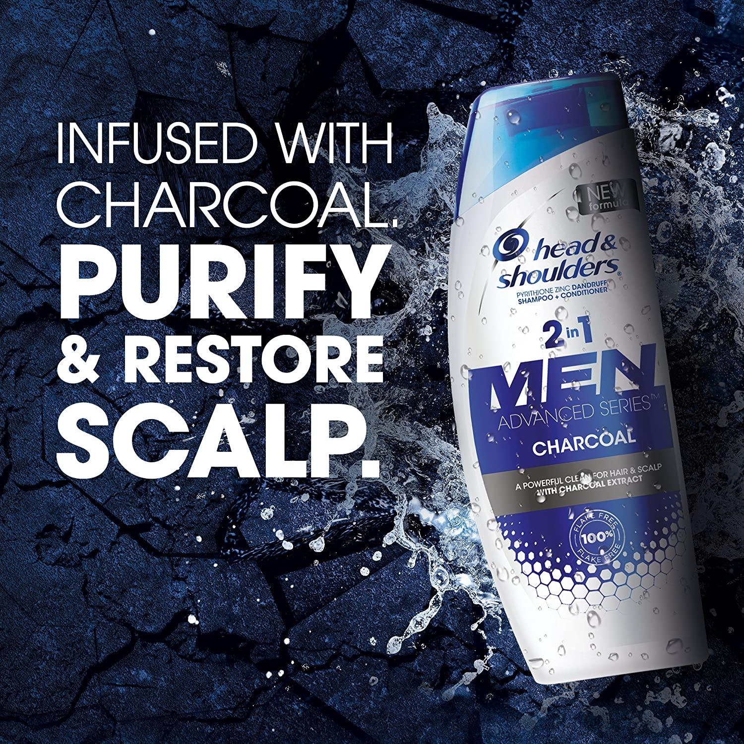 Head and Shoulders Shampoo and Conditioner 2 in 1, Anti Dandruff