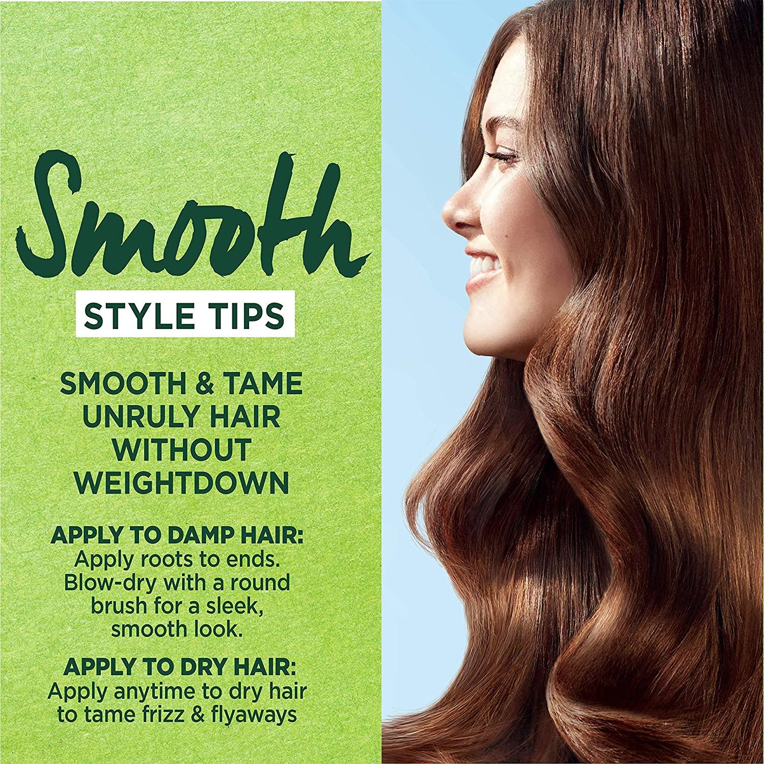 Garnier Fructis Style Anti-Humidity Smoothing Milk for Frizzy Hair, Ounce Bottle, 3 Count 3 Count (Pack of 1) Sleek Garnier Fructis Style Anti-Humidity Smoothing Milk for Frizzy Hair, Ounce Bottle, 3 Count 3 Count (Pack of 1) Sleek