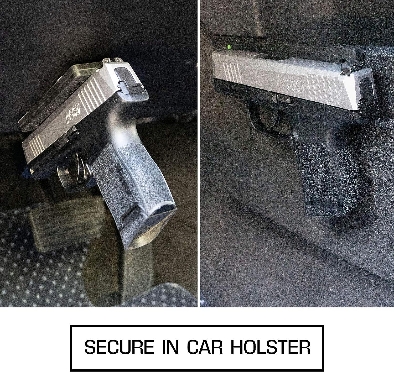 Ghost Concealment Gun Mount and Holster for Car and Home