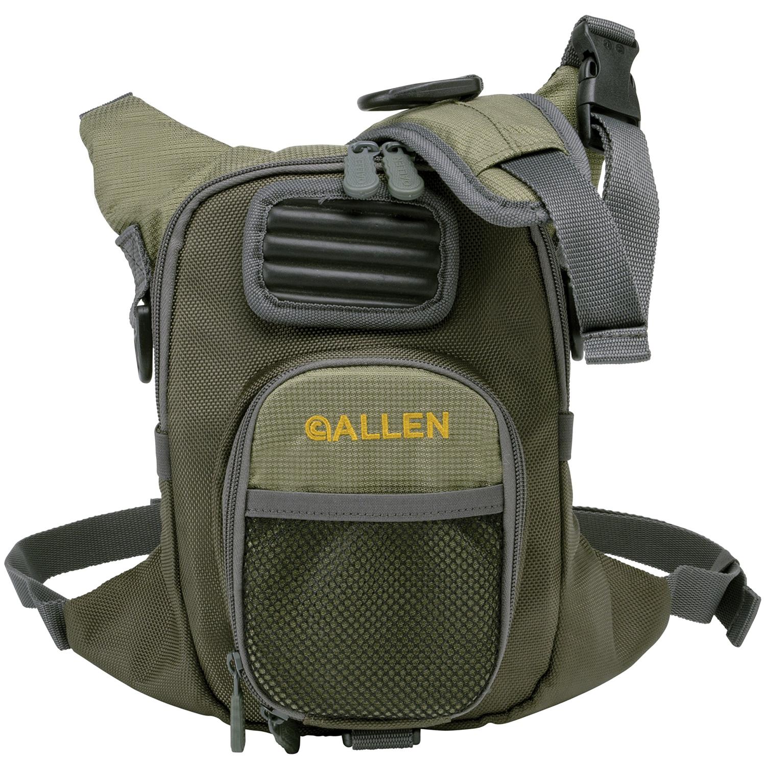 Allen Fall River Fishing Chest Pack Olive