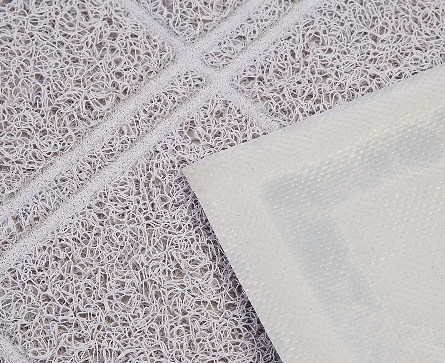 Amazon Basics LessMess Cat Litter Box Mat Gray