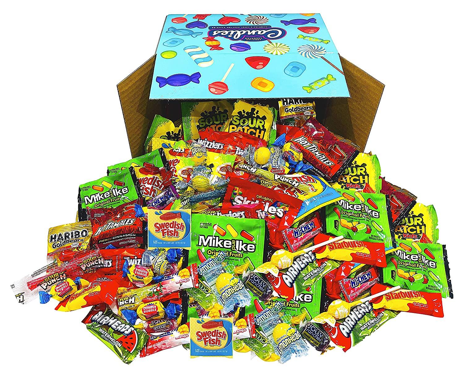 Candy Pack - Bulk Halloween Variety - Parade Candies - Pinata Candy -  Individually Wrapped Candies for Trick or Treating - Candy Assortment- Fun  Size
