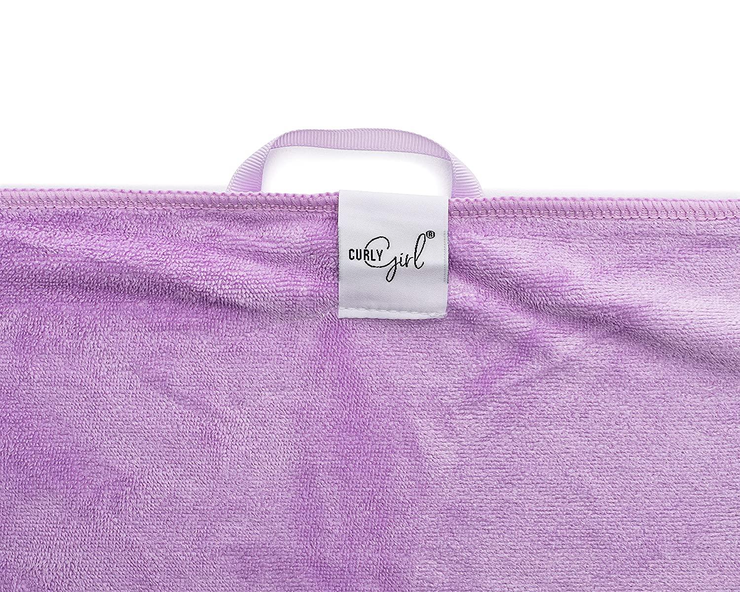 Curly Girl, Curly Hair Towel, Large Microfiber 22" x 39", Super